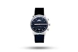 OSKRON Vintage Gentlemen Herrenuhr mit Smartwatch Funktionen - Schwarz Einheitsgröße