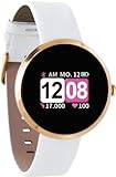 X-WATCH 54036 SIONA Color FIT Farb-TFT Damen Smartwatch, Activity Tracker für Android und Apple iOS…