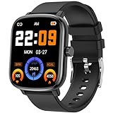 KALINCO Smartwatch, 1.69 Zoll mit Bildschirm teilen, Fitnesstracker mit Blutdruckmessung/Herzfrequenz/Schlafmonitor/Sportuhr…
