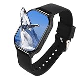 SAINTLAND Smartwatch für Herren, 4,4 cm (1,71 Zoll), voller Touchscreen, Fitness-Tracker, mit Schlafüberwachung,…