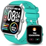 DUSONLAP Smartwatch Herren Damen mit Bluetooth Anrufe, 1,85" HD Touchscreen Smart Watch mit Schlafmonitor…
