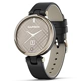 Garmin Lily Classic Damen-Smartwatch, Kalender, Schwarz/Elfenbein 010-02384-B1
