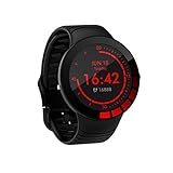Smartwatch, ZEERKEER Armbanduhr Herzfrequenz- / Blutdrucküberwachung Wasserdichter IP67 Facebook / Twitter…