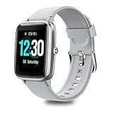 Smartwatch, Fitness Tracker Uhr 1.3" HD Voll Touchscreen, Damen Herren Uhren Watch für Android IOS,…