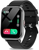 Smartwatch für Herren, Android (Make/Receive), 4,4 cm (1,75 Zoll), HD-Touchscreen, Smartwatch, Telefonanrufe,…