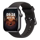 AcclaFit Smartwatch Damen Herren mit Bluetooth Anrufe, 1,85 Zoll Smart Watch mit Herzfrequenz, Schlafmonitor,…