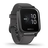 Garmin Venu Sq – wasserdichte GPS-Fitness-Smartwatch mit 1,3" Touchdisplay, Gesundheitstracker & Sport-Apps,…