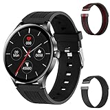 BOCLOUD Smartwatch Herren Damen, Smart Watch für iPhone Android Handy, IP68 Wasserdichte Smartwatch…