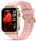 Geelouxian Damen Smartwatch,1.91 Zoll HD Smartwatch mit Infrarot Blutsauerstoffmonitor Herzfrequenz…