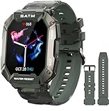 PYRODUM Smartwatch Herren, 1.71" HD Touchscreen Fitness Tracker Uhr, 5ATM Wasserdicht Smart Watch mit…