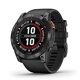 Garmin fēnix 7X Pro – GPS-Multisport-Smartwatch mit Farbdisplay und Touch-/Tastenbedienung, TOPO-Karten,…