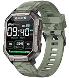 findtime Militär Smartwatch Blutdruckmessung Smartwatches Herren mit Telefonfunktion 1,83 Zoll Sportuhren…