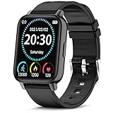 Smartwatch Herren,1.69 Zoll Touchscreen Fitness Tracker mit Pulsuhr Schrittzähler Armbanduhr mit personalisiertem…