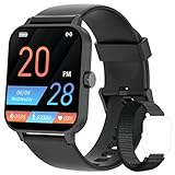 IOWODO Smartwatch Damen Herren 1,83 Zoll Uhren Fitness Tracker Uhr mit Schrittzähler Sportuhr Herzfrequenz…