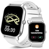 DUSONLAP Smartwatch Herren Damen mit Bluetooth Anrufe, 1,85" HD Touchscreen Smart Watch mit Schlafmonitor…