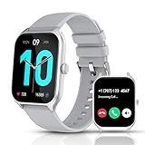 Ypaddbu Smartwatch für Damen und Herren, 5 cm (1,9 Zoll) Voll-Touchscreen-Smartwatch für Android- und…