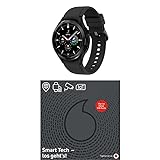 Samsung Galaxy Watch4 Classic, Runde LTE Smartwatch, Wear OS, drehbare Lünette, Fitnessuhr, 46 mm, Black…