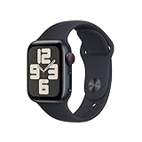 Apple Watch SE (2. Generation, 2023) (GPS + Cellular, 40 mm) Smartwatch mit Aluminiumgehäuse und Sportarmband…