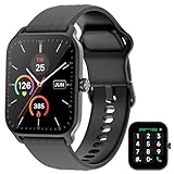 IOWODO Smartwatch,Smartwatch Herren Damen,1.85" Zoll Touch-Farbdisplay Smart Watch mit Bluetooth Anrufe…