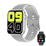 Smart Watch, Fitness für Damen Herren 1, 58 Zoll Touchscreen für iOS, Android mit Schlafmonitor, SpO2,…