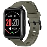 Ziwatch Smartwatch Smartwatch, Bluethoot-Anrufe, Musikwiedergabe, Fitness-Tracker, Sprachassistent,…