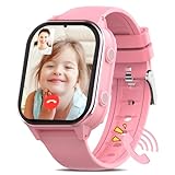 AXYWINBO Kinder Uhr 4G, Kinder-Smartwatch mit Videoanruf, mit WiFi/GPS Tracker/Bluetooth Musik Schulmodus…