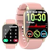 Csasan Smartwatch Damen Herren, 1,85 Zoll Touchscreen Smart Watch mit Bluetooth Anrufe, 112+Sportmodi,…