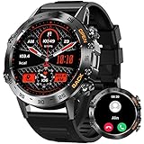 Smartwatch Herren mit Telefonfunktion 1,39" HD Zoll Touchscreen Uhren Fitness Tracker 100+ Sportmodi…