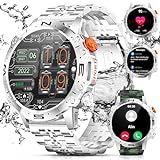 LIGE Smartwatch Herren mit Telefonfunktion,1.43'' AMOLED Touchscreen,100+ Sportmodi Sportuhr Smart Watch…