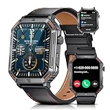 LIGE Smartwatch Herren, 2023 Smartwatch mit Telefonfunktion Fitnessuhr 1.96", 300Amh, 123 Sportmodi,…