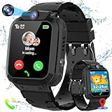 LITEYPP Kinder Smartwatch, Kinderuhr mit GPS Kinder Telefonuhr Wasserdicht IP67 Armbanduhr Junge Mädchen…