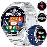 LIGE Smart Watch Herren mit Telefonfunktion,1.43 Zoll AMOLED Voll Touchscreen Armbanduhr Herren mit…