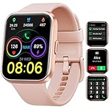Woneligo Smartwatch mit telefonfunktion, 1.7 Zoll Touch-Farbdisplay mit Bluetooth Anrufe, Fitnessuhr…