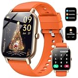Nerunsa Smartwatch für Damen Herren, 1,85 Zoll Touchscreen Smart Watch mit Anrufe, IP68 Wasserdicht…
