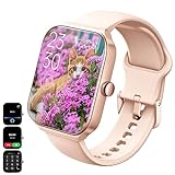 Smartwatch Damen, 1,95 Zoll Touchscreen Fitnessuhr Damen mit Telefonfunktion, Smart Watch IP68 Wasserdicht…