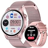 GedFong Smartwatch Damen, 1,43 Zoll HD Touchscreen Smartwatch mit Telefonfunktion, Alexa Integriert…
