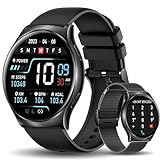Smartwatch Damen Herren,Smartwatch mit Telefonfunktion 1.43" AMOLED Touchscreen,Uhren Fitness Tracker…