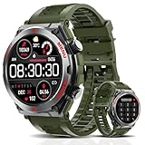 Militärische Smartwatch, 1,52-Zoll-Touchscreen, taktische Smartwatch mit Text und Anruf, Herzfrequenz,…