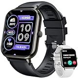 Smartwatch Fitnessuhr Armbanduhr Telefonfunktion Uhren - Smart Watch Damen Herren Uhr Fitness Tracker…