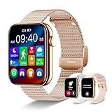 Betatree Smartwatch, Damen-Smartwatch, Bluetooth Anruf, 1,85 Zoll LCD-Uhr mit AI-Stimme / 19 Sportmodus,…