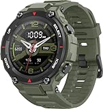 Amazfit Smartwatch T-Rex 1,3 Zoll Outdoor digitale Uhr wasserdichte Sportuhr mit militärischem Qualitätsstandard,…