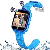 DDIOYIUR Smartwatch für Kinder, Kind Uhr Telefon Touchscreen mit Musik Player, Recorder, SOS, Spiel,…