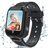 4G Smartwatch Kinder mit Videoanruf, Kinder Smartwatch mit GPS mit SIM, Smart Watch Kinder Uhr Anrufen…