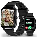 GAMSARO Smartwatch für Android iOS kompatibel IP68 Wasserdicht Smartwatch 1,69 Zoll Touchscreen Fitness…