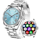RollsTimi Herren-Smartwatch Damen 1,28-Zoll-AMOLED wasserdichte Kleine Smartwatch für Herren Damen Gesundheitsmonitor…