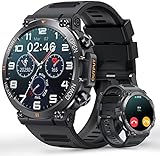 Smartwatch Herren mit Telefonfunktion, 1.39" HD Smartwatch, 120+ Sportmodi Fitness Tracker, Herzfrequenz,…