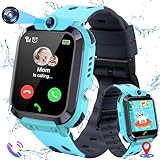 LITEYPP Smart Watch Kids-Smartwatch Kinder mit GPS und Telefon Voice Chat für Jungen Mädchen Geschenk,…