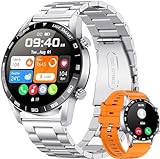 LIGE Smart Watch mit Metallband für Android iOS, 1,39 Zoll Smartwatch mit 24/7 Herzfrequenz, Blutdruck,…