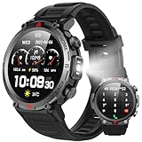 Smartwatch-Herren-mit-Telefonfunktion/Message Reminder - 1,45 Zoll Touchscreen Smart Watch, 110+Sportmodi…