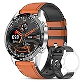 LIGE Smartwatch Herren, 1.32” HD Smart Watch mit Bluetooth Sprachanruf Pulsuhr, Schrittzähler, Schlafüberwachung,…